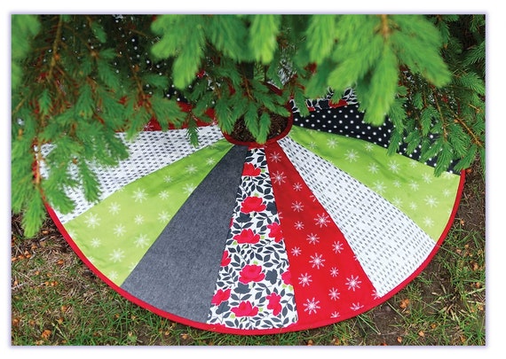 Quilt as You Go Tree Skirt From June Tailor 