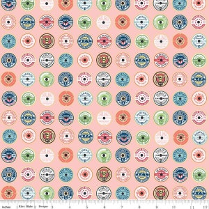 Sew Much Fun by Echo Park Paper Co. for Riley Blake Fabrics - Spool Toppers