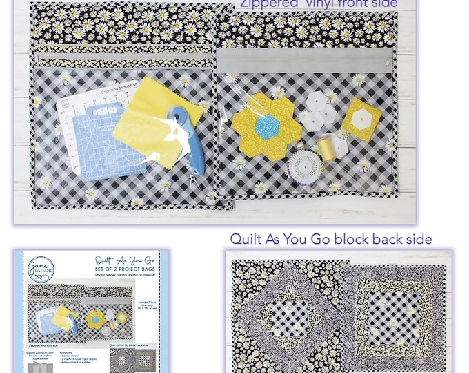 Quilt as You Go Project Bags Etsy