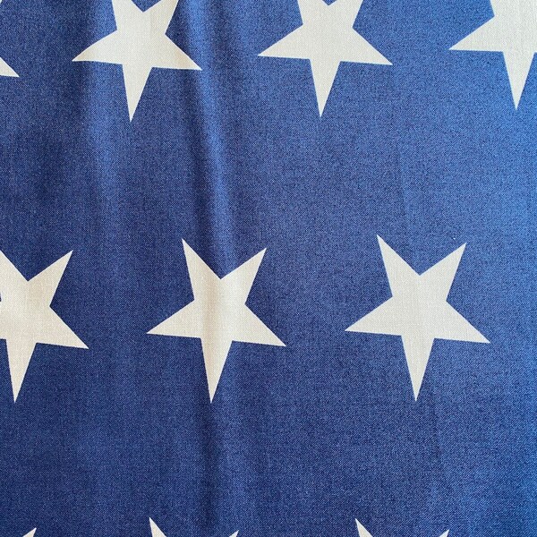 Star Bunting from Mackinac Island Stars on Navy Blue by Minnick and Simpson for Moda Fabrics