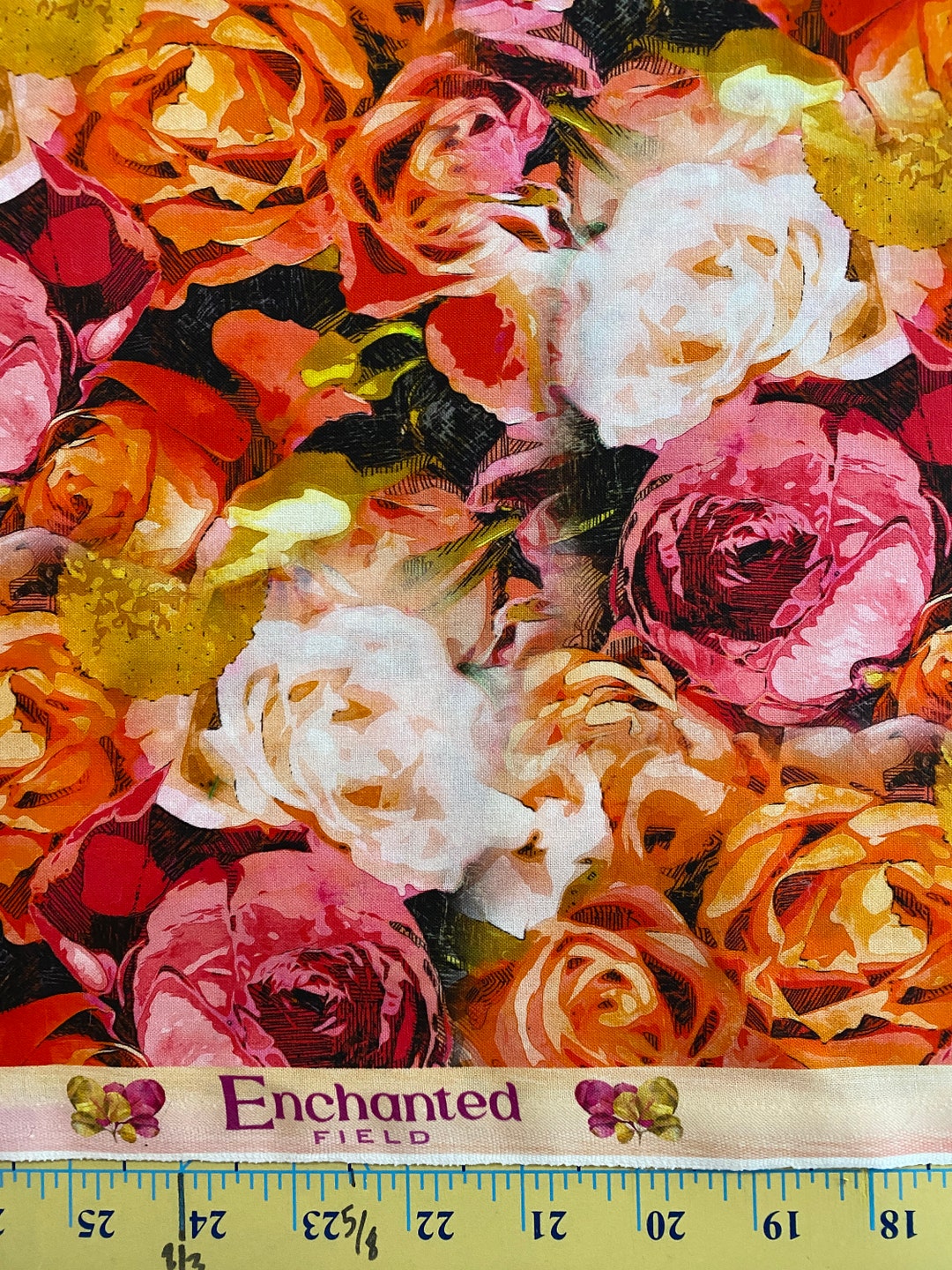 Enchanted Field Roses by RJR Studio for RJR Fabrics - Etsy