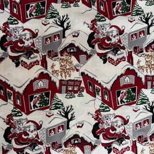 Santa&#39;s Coming to Town by Stacy West of Buttermilk Basin for Henry Glass & Co.