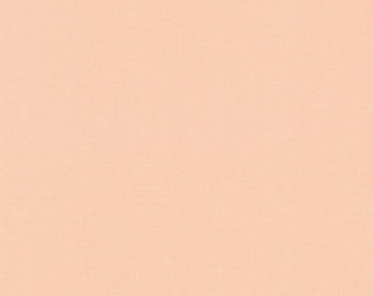 Kona Cotton in Ice Peach by Robert Kaufman