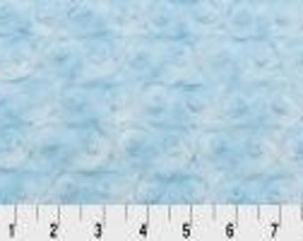 Baby Blue Rose Cuddle from Shannon Fabrics