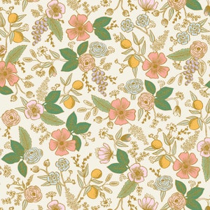 Collette Orchard in Cream by Rifle Paper Co for Cotton+Steel
