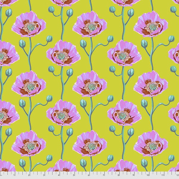 Cheering Section from Bright Eyes Collection in Sunny by Anna Maria Horner for Free Spirit Fabrics