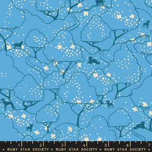 Dog Park in Altitude Blue by Sarah Watts for Ruby Star Society