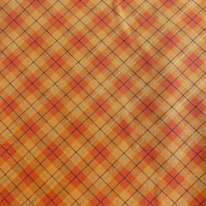 Shades of the Season by Robert Kaufman SRKM-20900-5 YELLOW Metallic Plaid