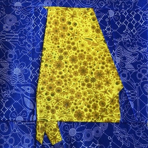 State of Alabama Paper Piecing Block Pattern