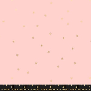 Spark Metallic in Pale Pink 41M by Melody Miller for Ruby Star Society