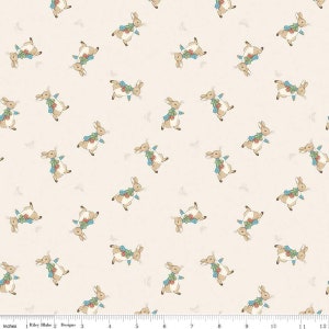 The Tale of Peter Rabbit Peter in Toss Cream for Riley Blake Designs