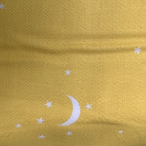 Moon and Stars in Yellow Color Y by Andover Fabrics