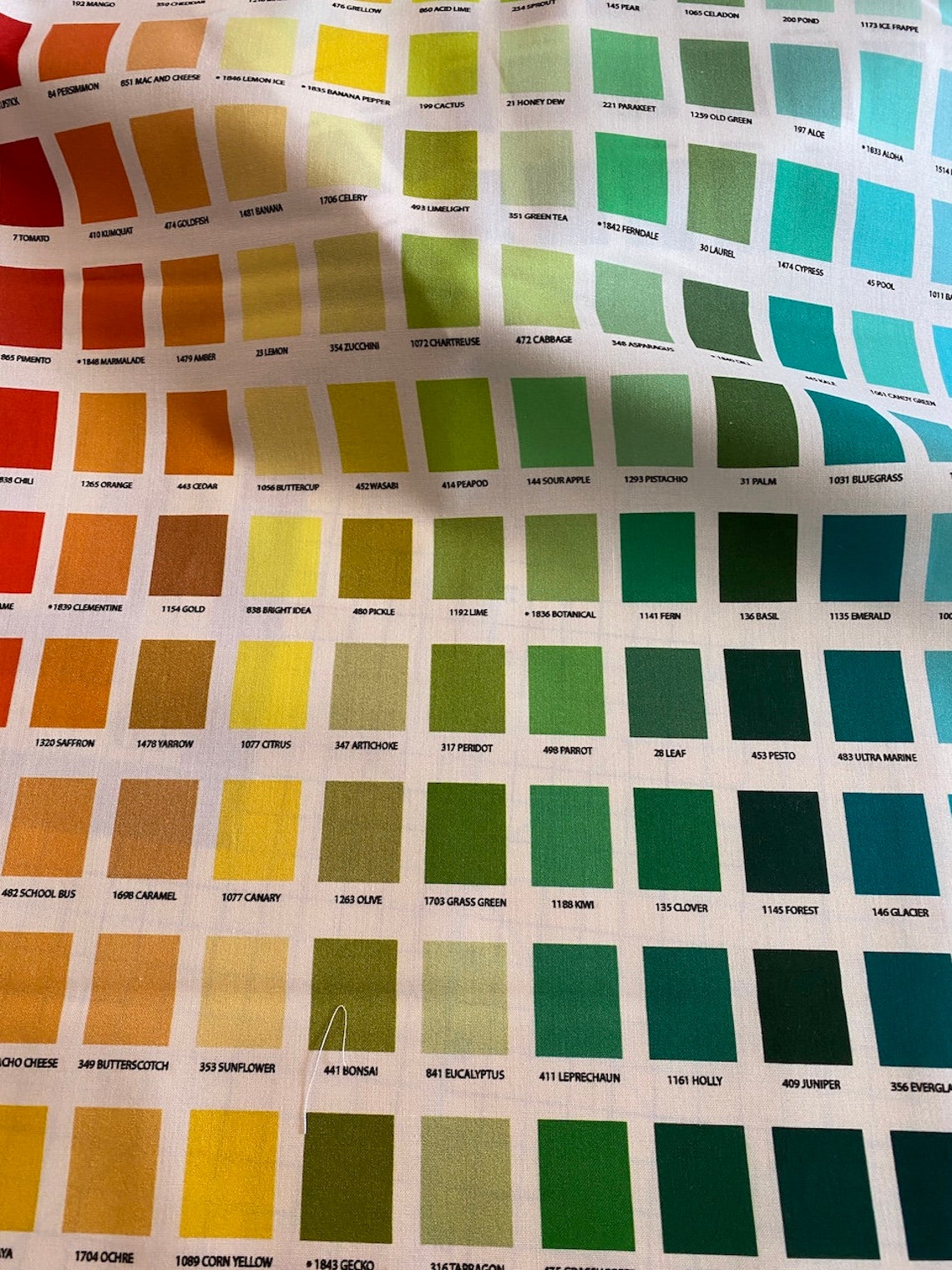 Kona® Printed Color Chart _ Kona® Printed Color Chart – GXQEE