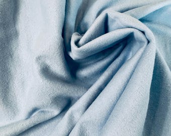 Solid Flannel from Camelot Fabrics in Baby Blue Color 0070