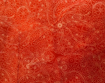Sunprints 2018 by Alison Glass for Andover Fabrics in Orange