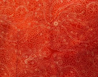 Insignia by Alison Glass for Andover Fabrics Orange - Etsy