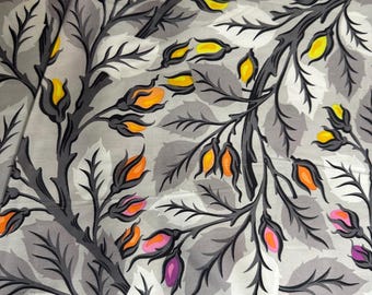 Best Buds 108'' Wideback Cotton Sateen from Tula Pink Graywork for Free Spirit Fabrics