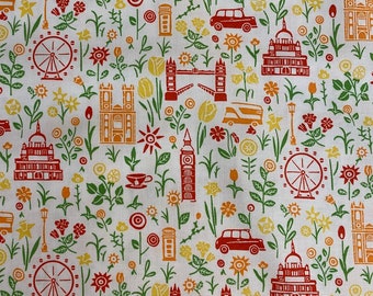 London Parks Summer in the City by Liberty Fabrics