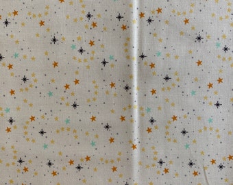 Creature Feature by Andover Fabrics Tiny Stars on Cream Color L