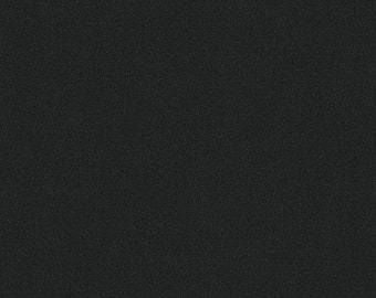 Kona Cotton in Black by Robert Kaufman