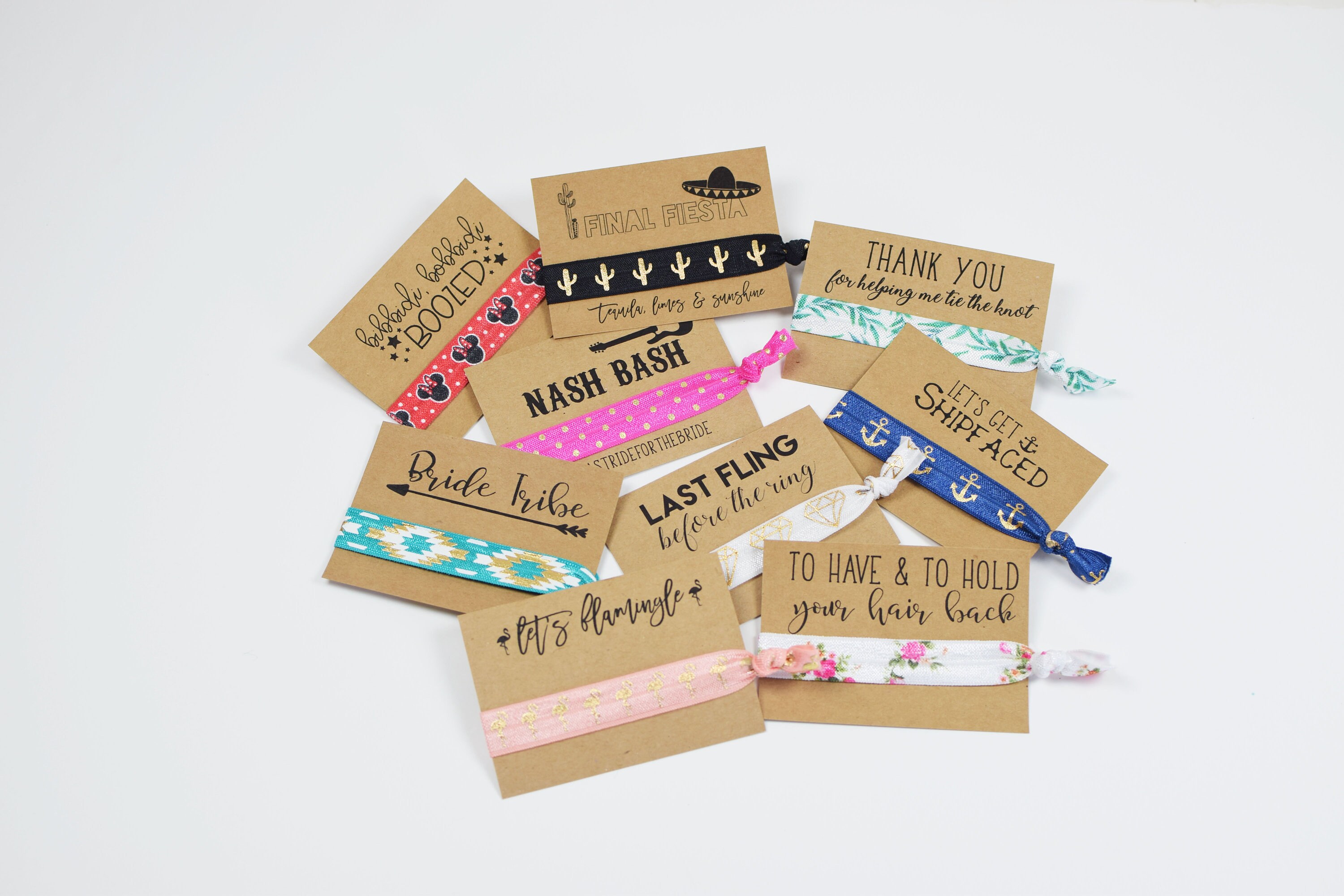 Bachelorette Party Favors //To Have & To Hold Your Hair Back//Bachelo…