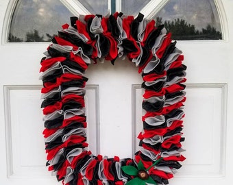 The Ohio State University  Block O Wreath - Three Color