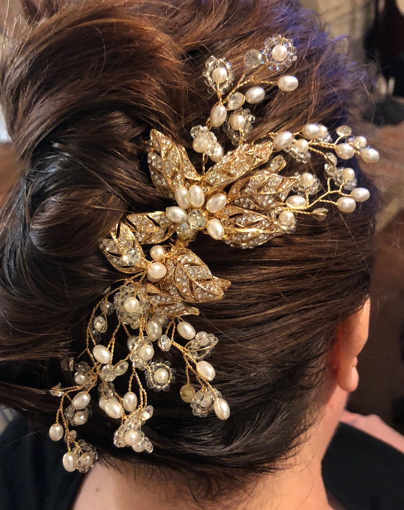 Bridal Hair Comb Wedding Decorative Special Occasions Etsy