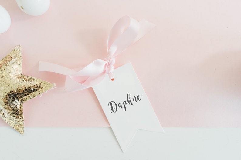 Customizable Gift Tag with Name or Custom Message