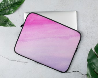 Pink Gradient, Laptop Sleeve, Mobile Computer Case, Tablet Accessory