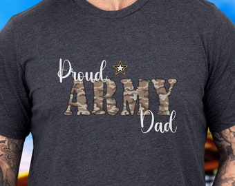 Proud Army Shirt, Army Dad Shirt, Soldier Dad Shirt, Dad Shirt, USA Army Shirt, Army Family Shirts,Dad Gift,Army Family Day Shirt,Army Pride