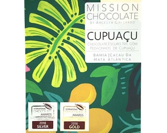 Mission Chocolate 70% Dark Chocolate with candied Cupuassu