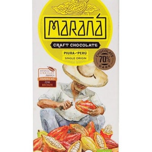 Marana Craft Chocolate Piura Peru Single Origin 70%