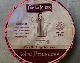 Cacao Muse Dark Ceremonial Drinking Chocolate The Priestess