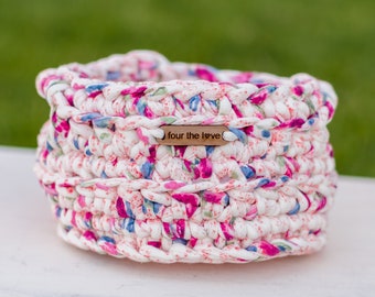 Big Stitch Mini Basket - Meadow