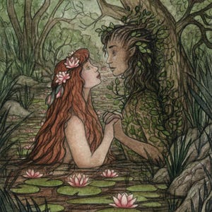 Naiad and Dryad Lovers ORIGINAL