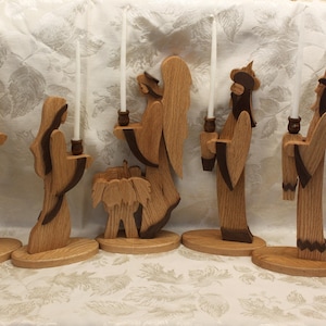 Nativity Set, Nativity, Wooden Nativity
