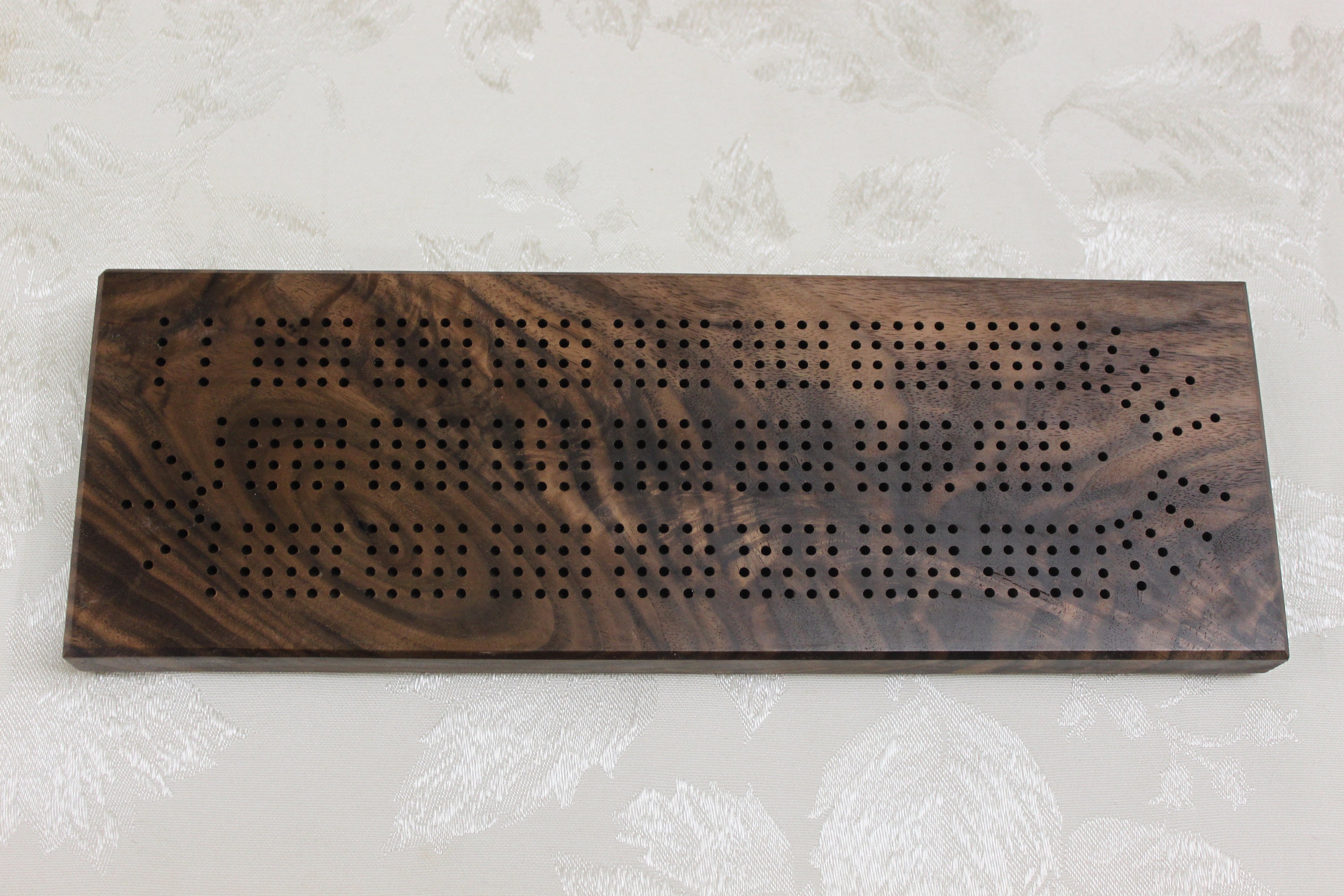 Cribbage Board Fourplayer Cribbage Walnut Cribbage Board Etsy