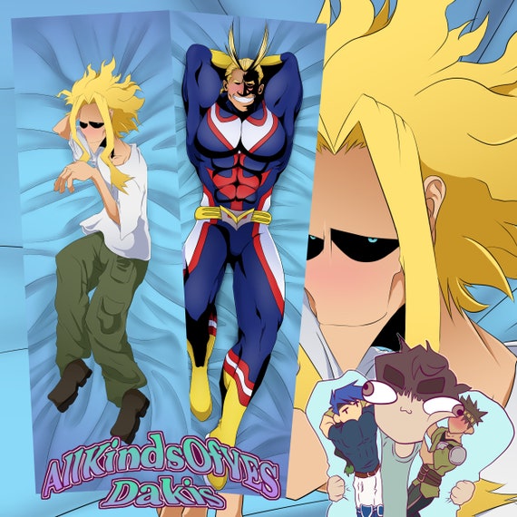 My Hero Academia All Might Yagi Dakimakura Anime Body Pillow Cover Case 150x50cm