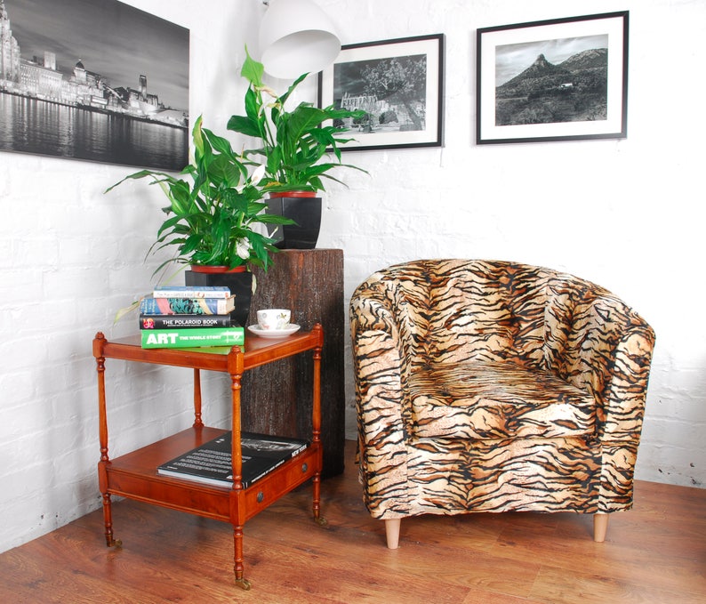 Ikea Tullsta Tub Chair Cover in Beautiful Giraffe Faux Fur Etsy Australia