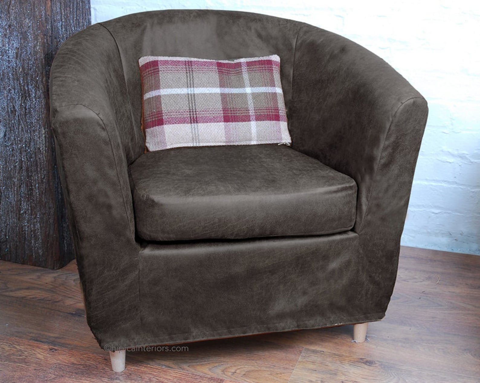 Slip Cover for Ikea Ektorp Tullsta Tub Chair in Distressed Etsy