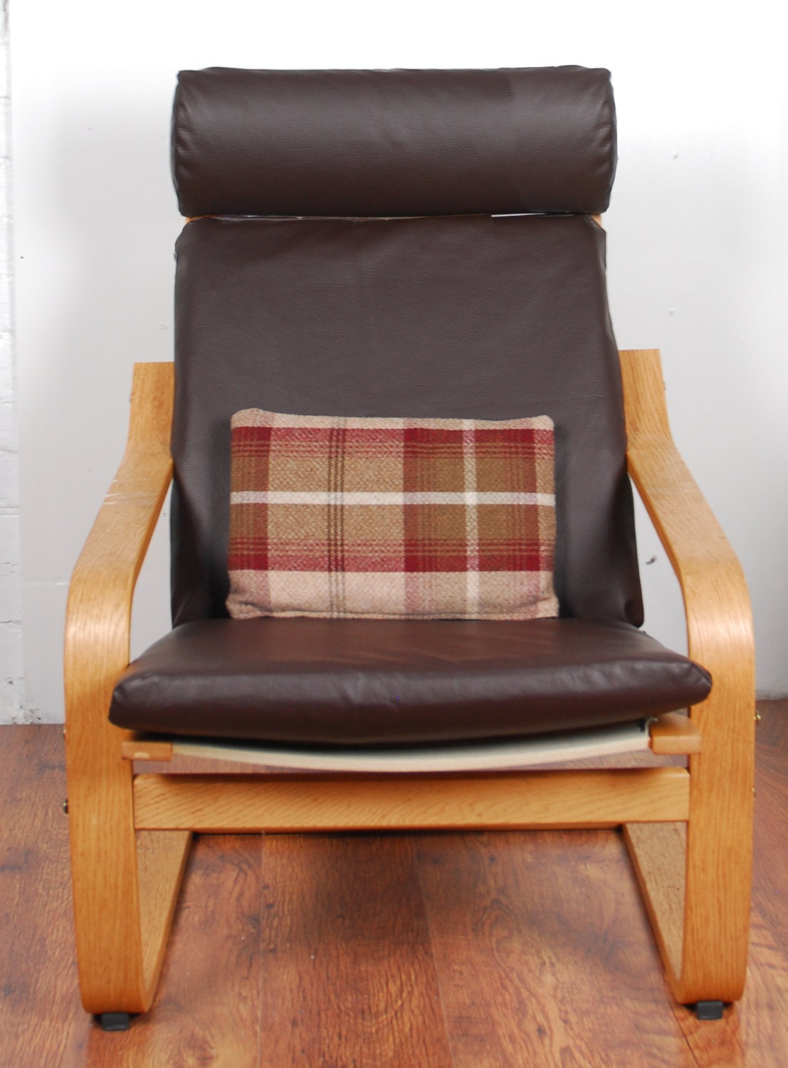 Slip cover for the Ikea poang chair in faux leather fabric Etsy