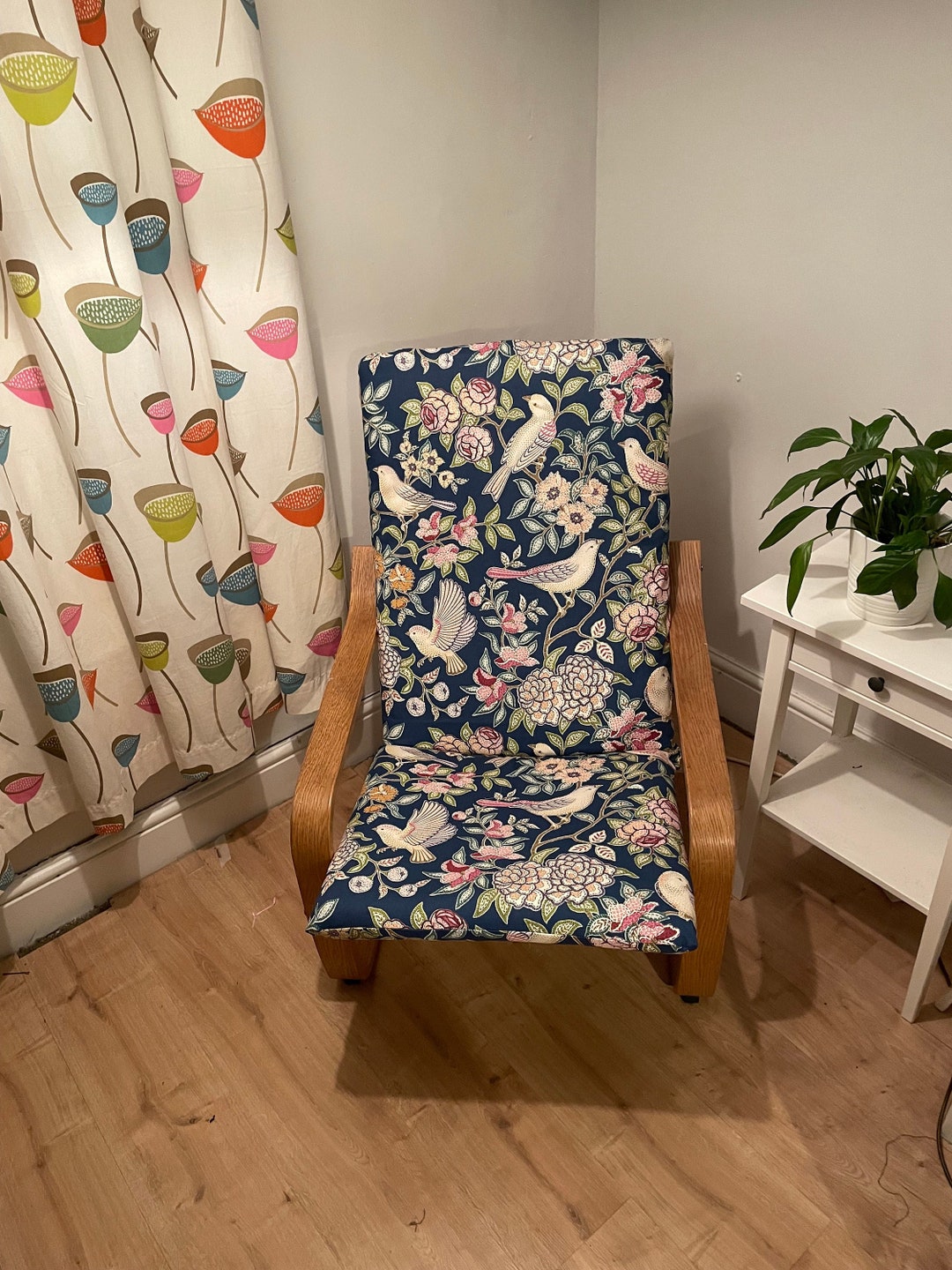 Ikea Poang Chair Cover Replacement Cushion Cover in Beautiful Etsy UK