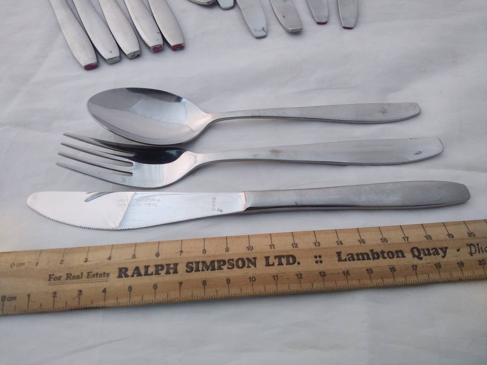 Vintage 18 Piece Viners Stainless Steel Dessert Cutlery Set - Etsy