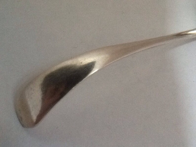 Vintage Solid Sterling Silver sauce ladle spoon Sheffield 1933