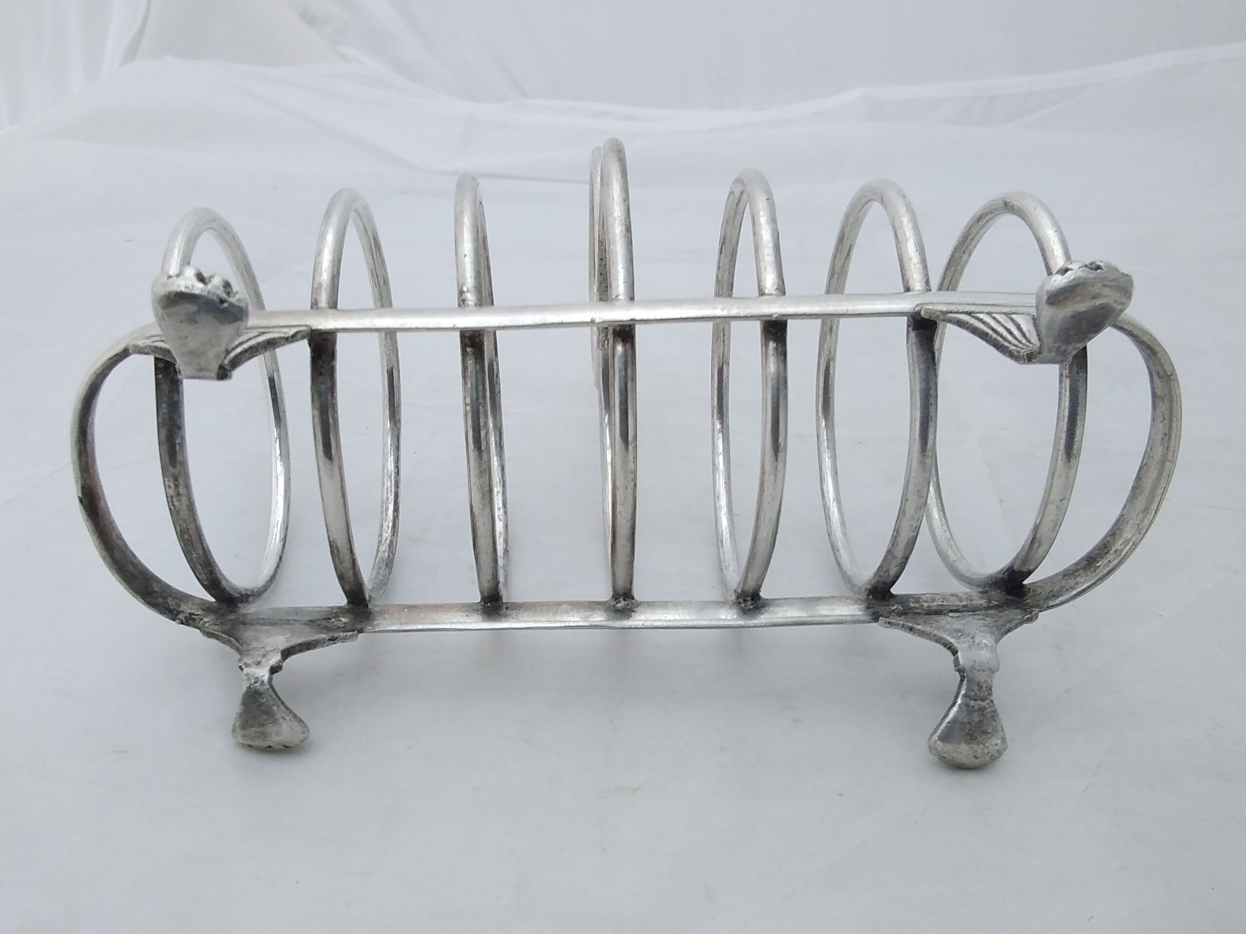 Vintage Silver Plated 6-slice Toast Rack - EPNS - J H Potter A1 - Etsy