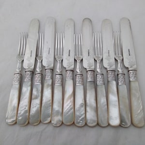 キングスパターンシルバーメッキデザートフォーク6本セット