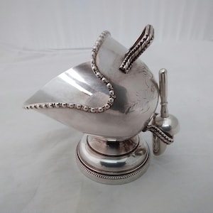 Vintage silver plated Sugar scuttle with shovel