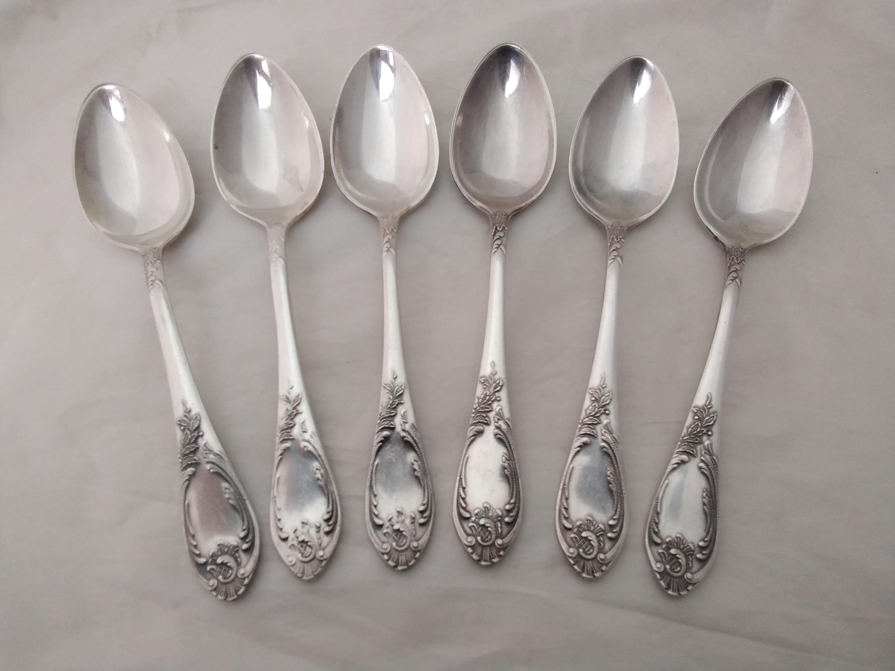 銀のスプーン6本 - Etsy 日本
