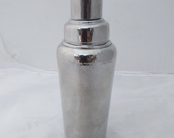 Large stainless steel dimpled Cocktail Shaker