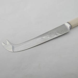 Vintage Stainless Steel and celluloid Cheese server - Sheffield Cutlery